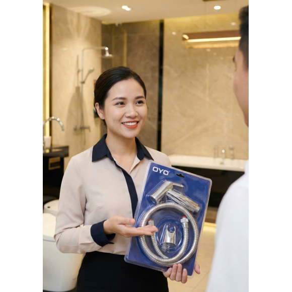 Bộ vòi xịt vệ sinh kèm dây sen 